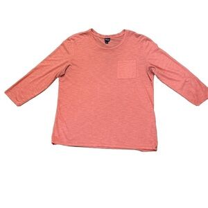 Women's Patagonia Top Orange Long Sleeve Size Large